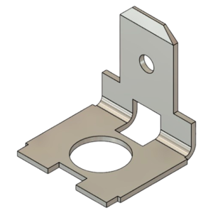 terminal faston latão 90 4mm macho 100.063